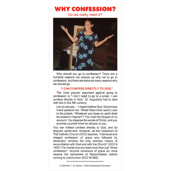 Why Confession?